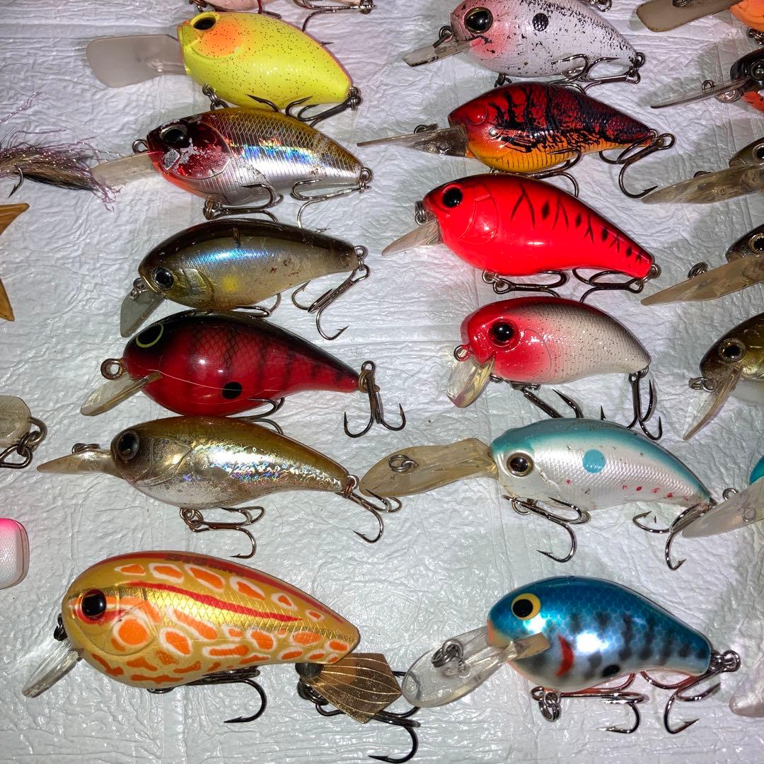 ルアー　まとめ売り　バス釣り　大量セット　ワーム　ボックス付き