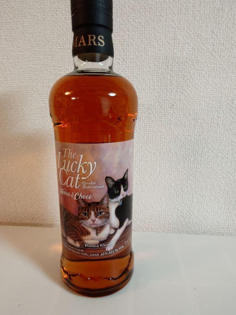 本坊酒造　ラッキーキャット　ハナ＆チョコ