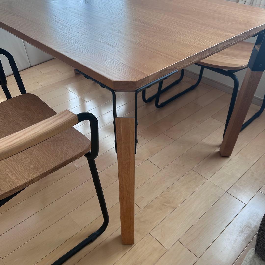 北欧　モリヨシ　Flo VOIDTABLE 天然木無垢材　オーク　希少