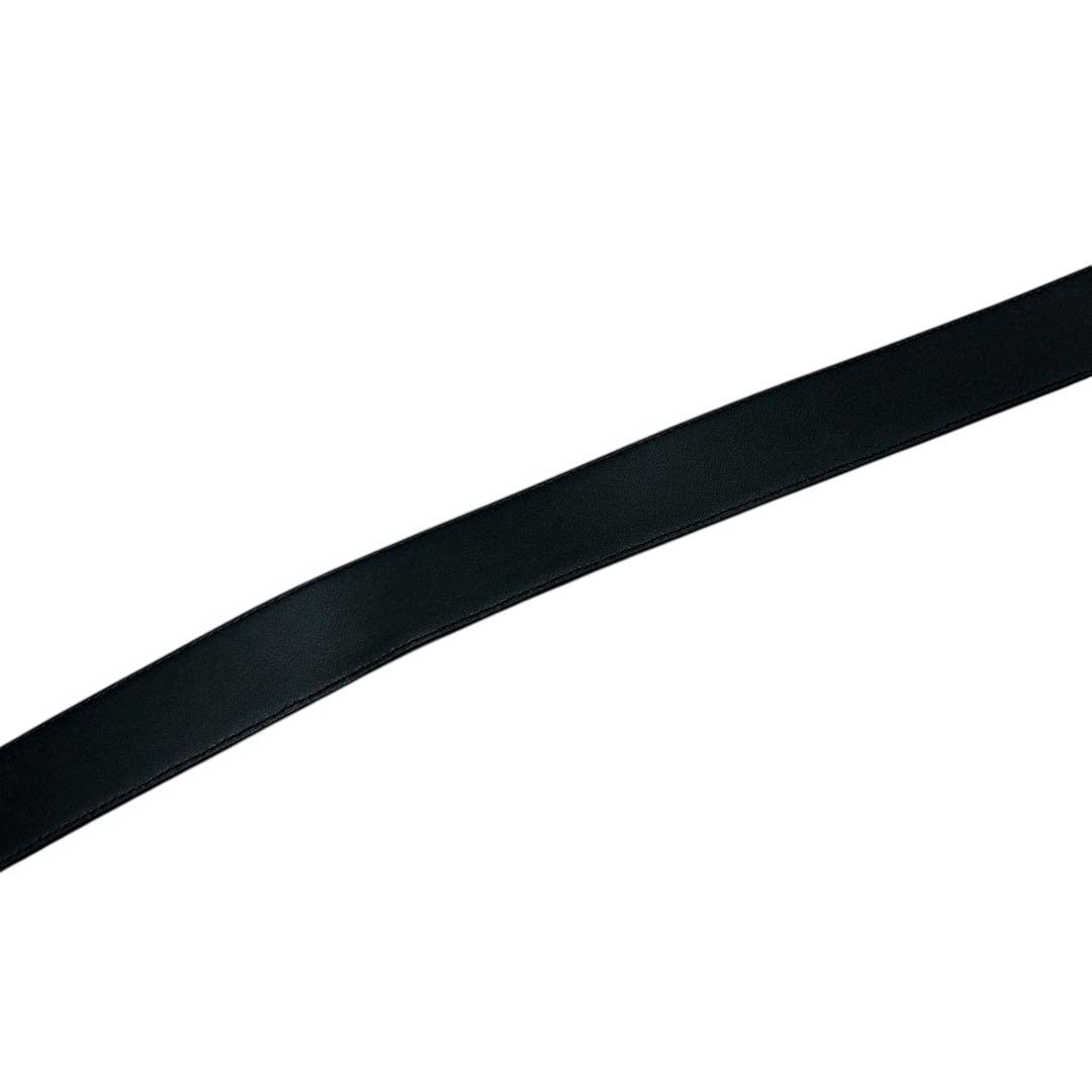 GUCCI GG柄　ベルト　メンズ　インターロッキングG ブラック