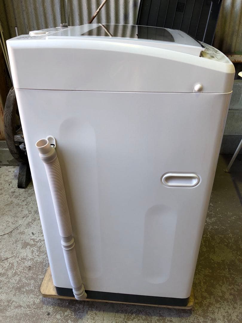 全国送料無料 AQUA 7kg 洗濯機 2019年製 AQW-GV7E7 家族