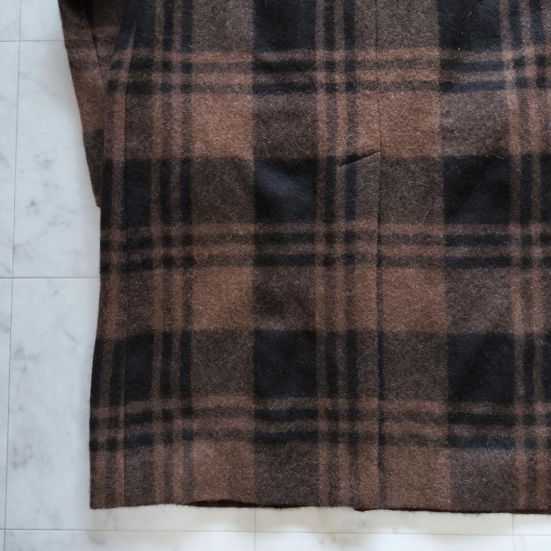 マーカウェア 21AW ラグランマックコート 2 M アルパカステンカラーコート