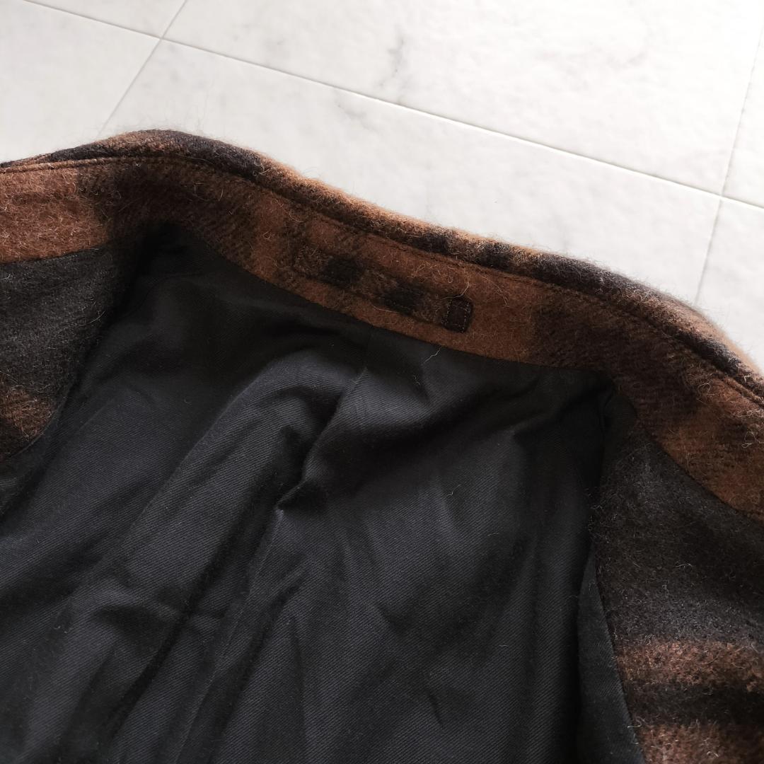 マーカウェア 21AW ラグランマックコート 2 M アルパカステンカラーコート