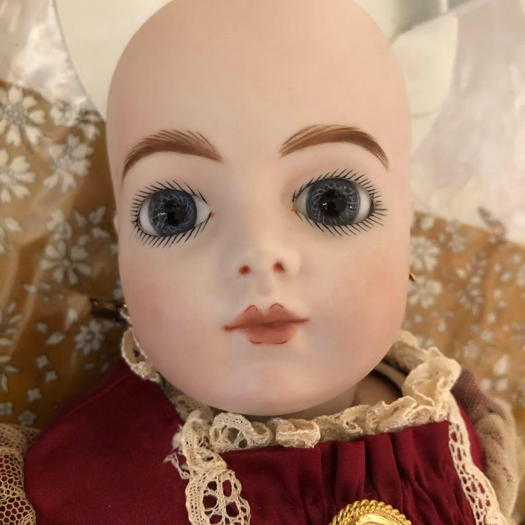 ブリュ アンティーク リプロ ドール / ビスクドール /リアルシーリーボディ