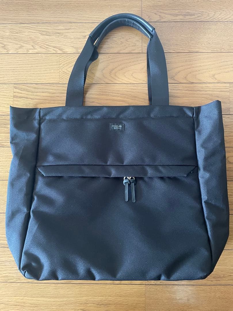 ⭕️【新品同様／値下げ】STANDARD SUPPLY 黒色 トートバッグ