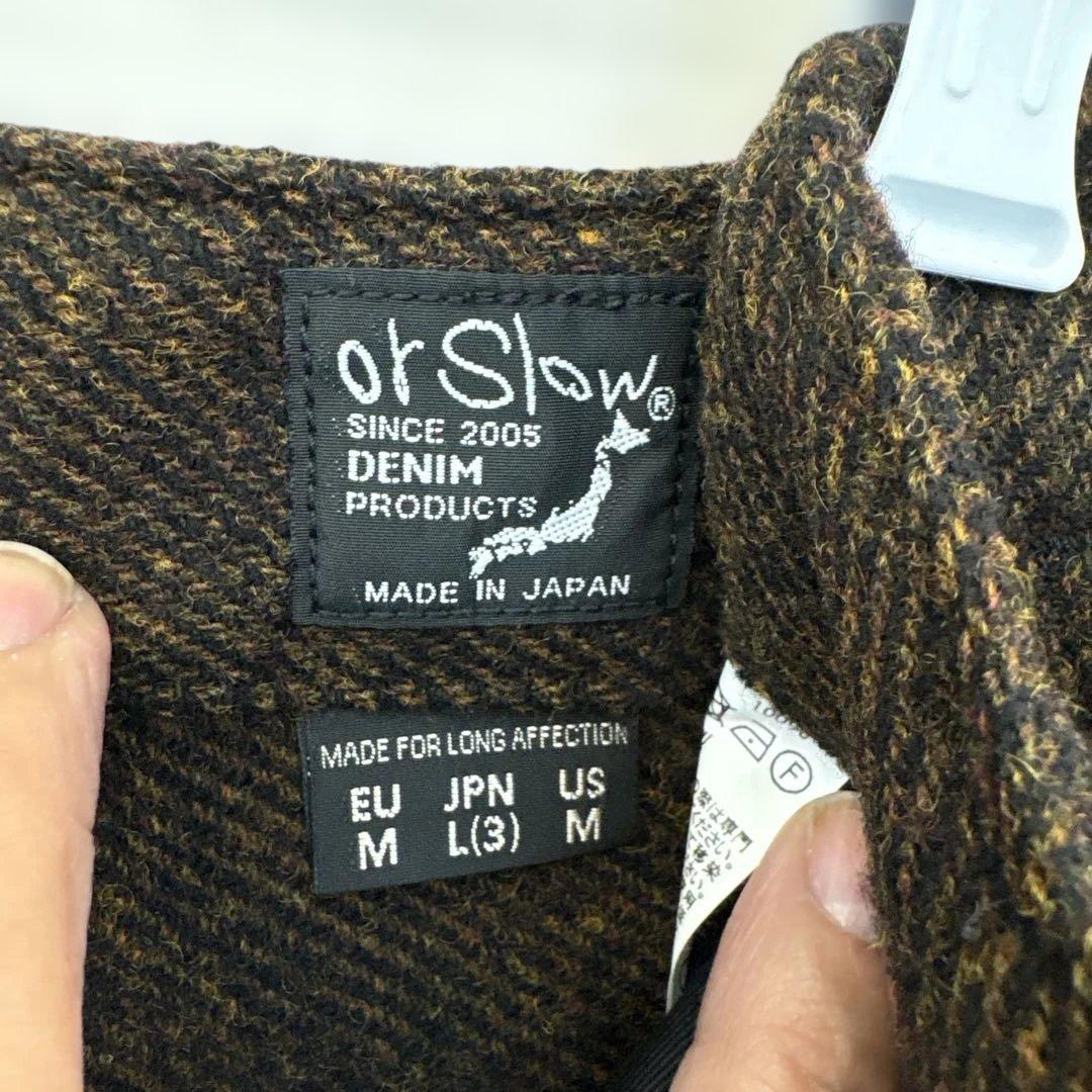 オアスロウ orslow ウール　ペインターパンツ　サイズL
