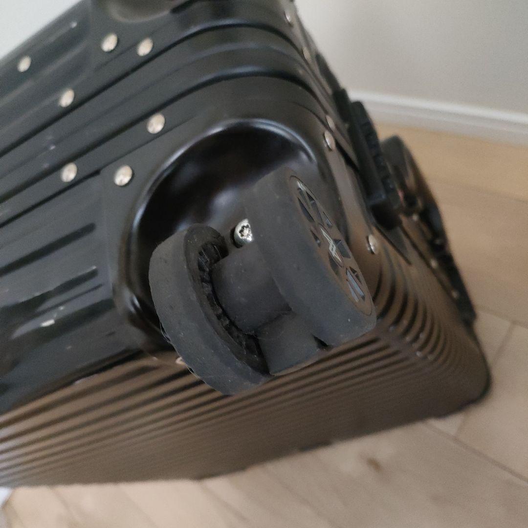 LANZZO ランツォ スーツケース 4輪 アルミ 機内 黒 TSA 33L