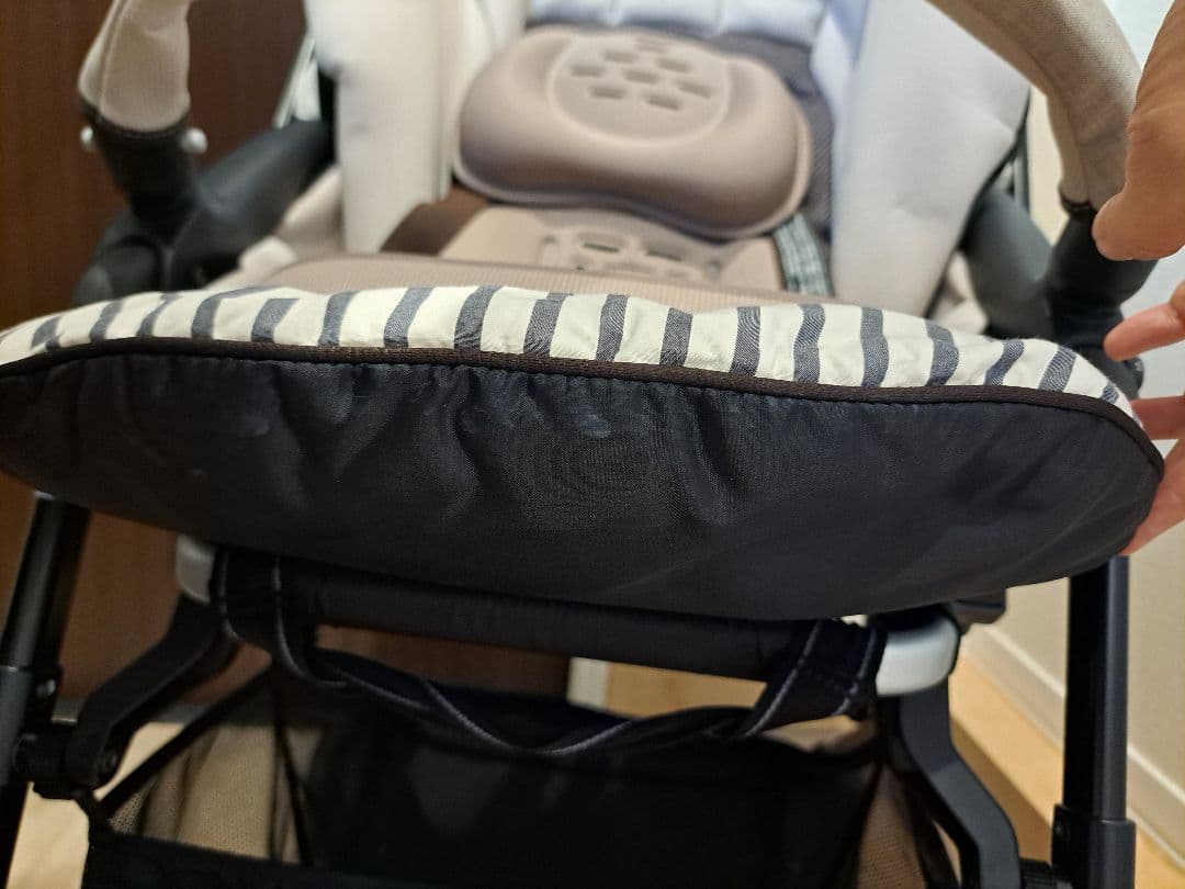 Combi スゴカルα ベビーカー HT ストライプベージュ