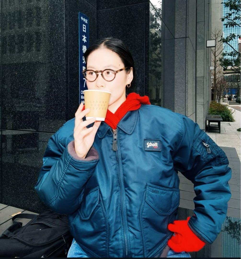 タ*ヤ様 田中シェン着用 scott CWU-RジャケットMA-1フライトジャケ