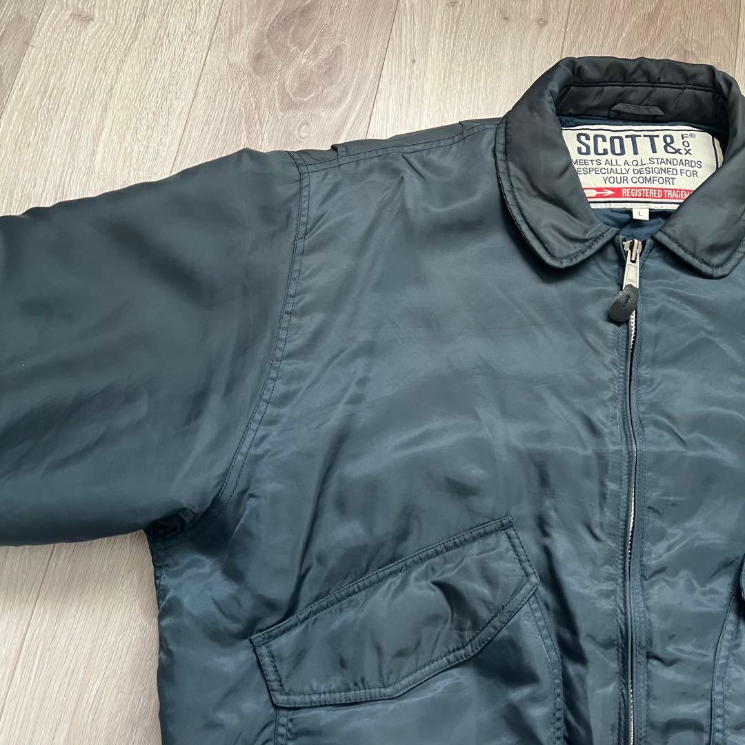 タ*ヤ様 田中シェン着用 scott CWU-RジャケットMA-1フライトジャケ