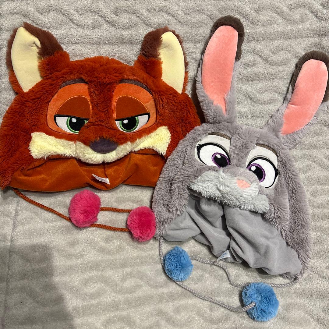 ズートピア　ファンキャップ　ニック　ジュディ