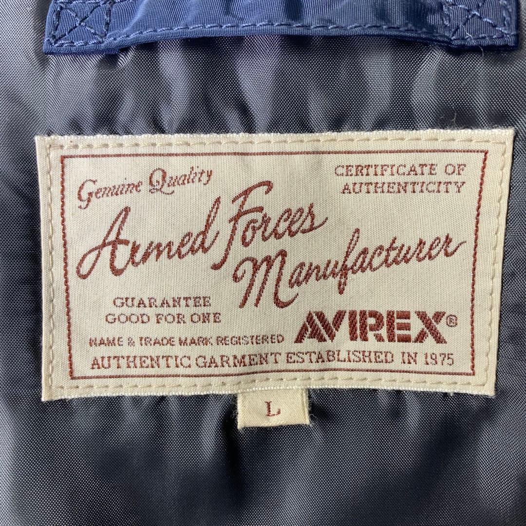 美品 AVIREX アメリカ空軍70周年記念 フライトジャケット MA-1 L