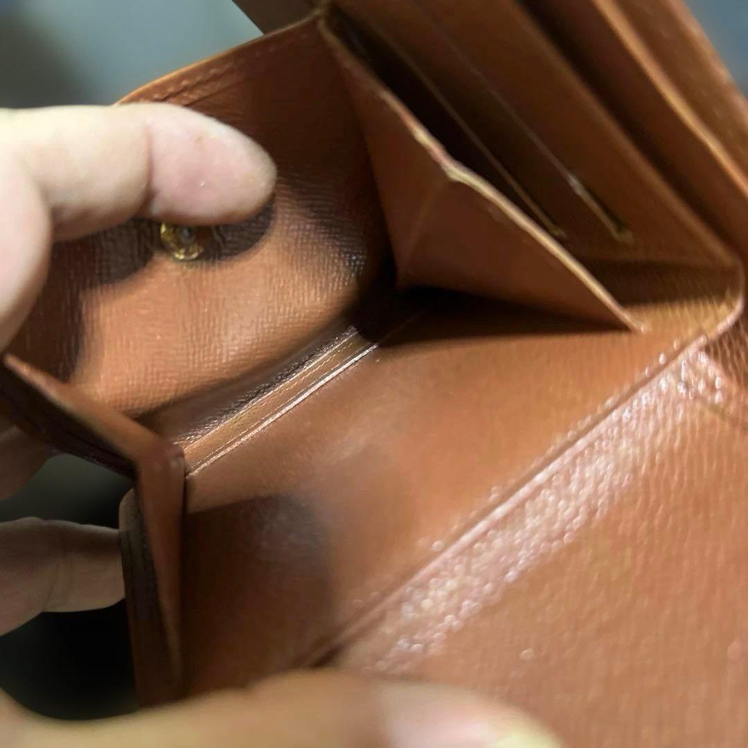 ⑩☆優良品☆ モノグラム♪マルコ☆2つ折り財布★ポケットあり