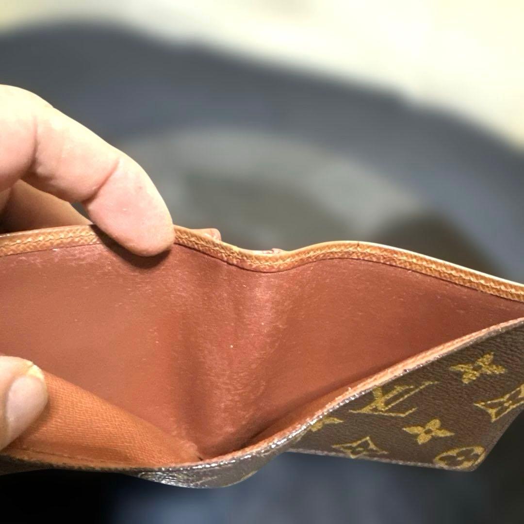 ⑩☆優良品☆ モノグラム♪マルコ☆2つ折り財布★ポケットあり