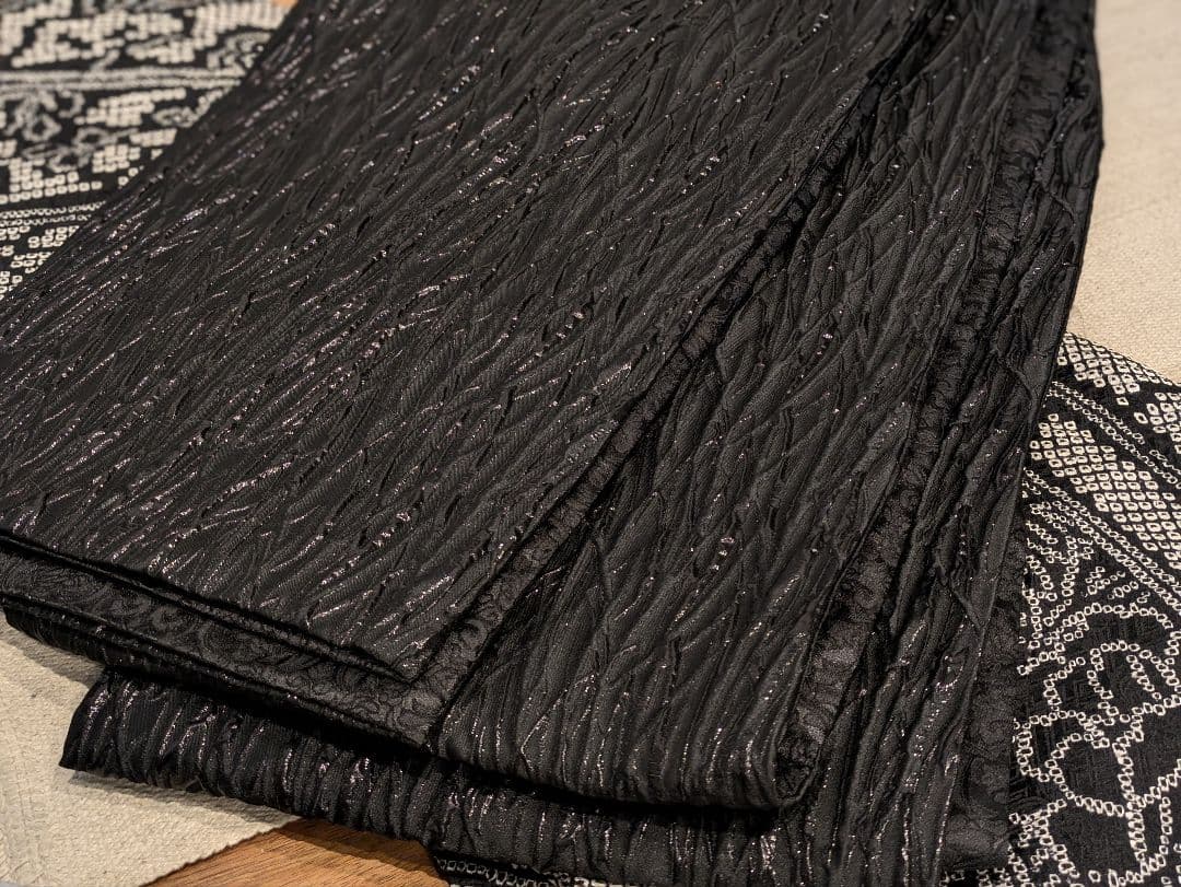 のん様 総絞り 振袖フルセット 身丈162裄67.5 黒 成人式 逸品