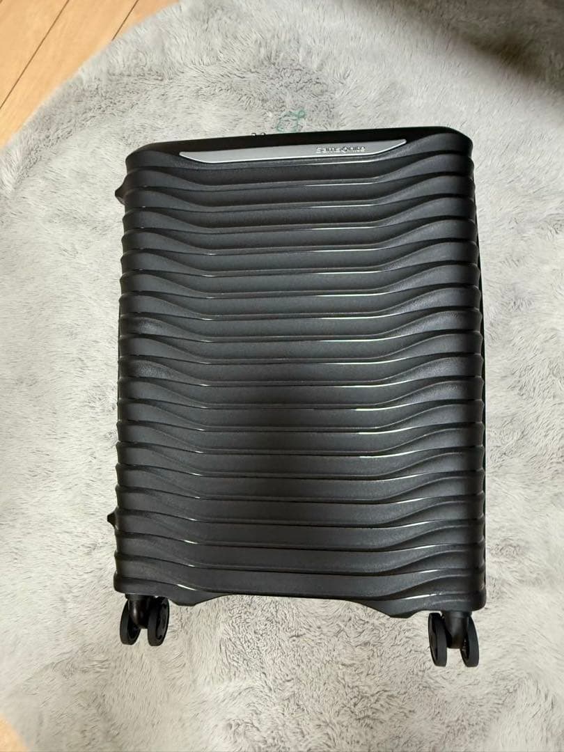 美品Samsoniteアップスケープスピナー55 エキスパンダブルブラック