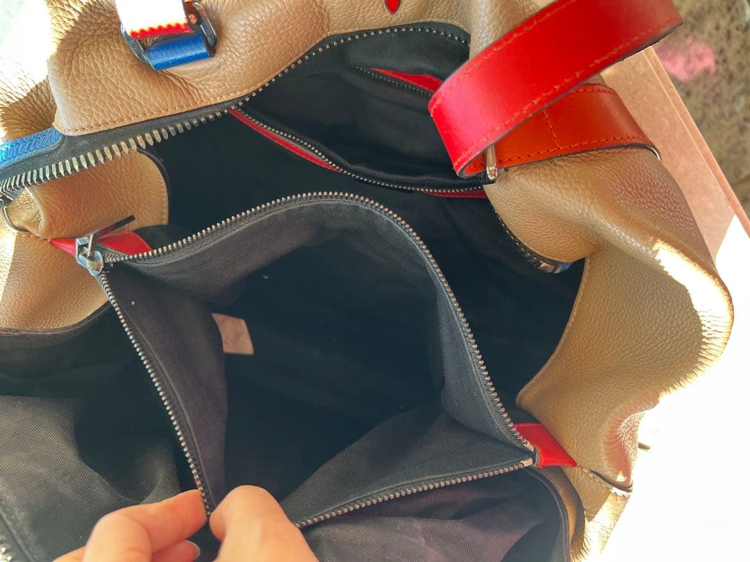 【Christian Loubutin】レザートートバッグ