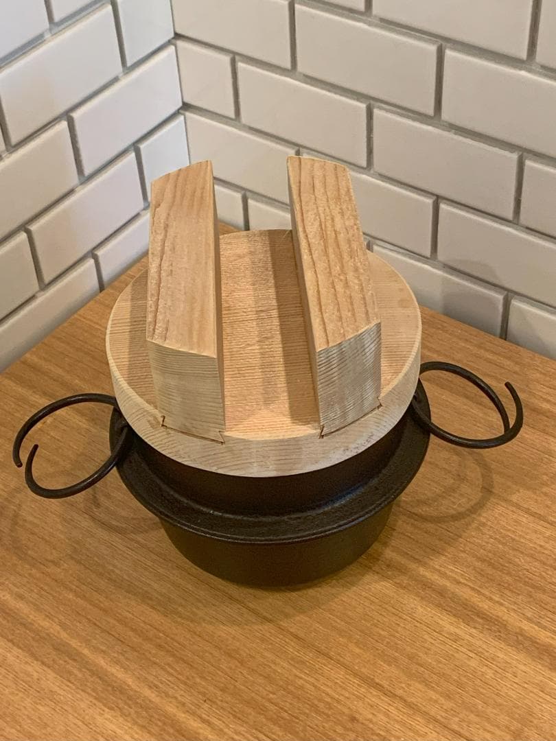 羽釜 ２合炊 釜定 南部鉄器