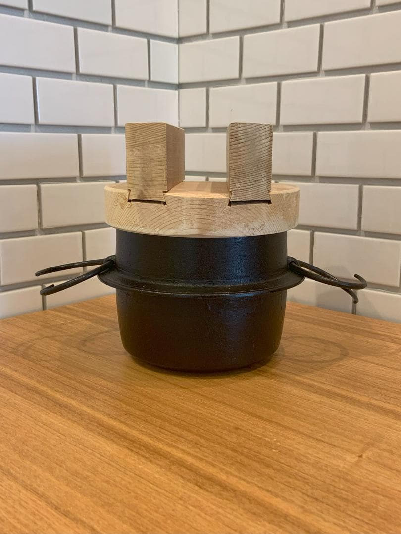 羽釜 ２合炊 釜定 南部鉄器