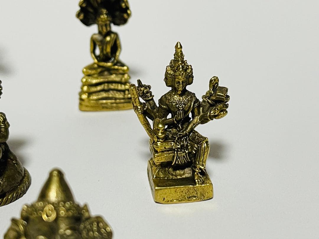 ガネーシャ などなど真鍮製の像15体セット