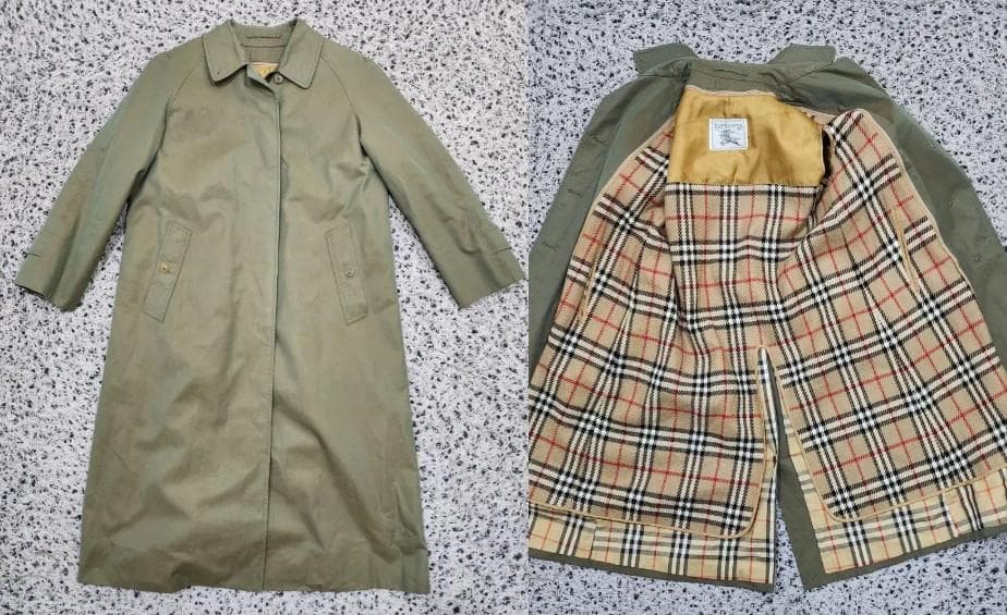 OLD BURBERRY ヴィンテージ トレンチコート 裏地付 T2542906
