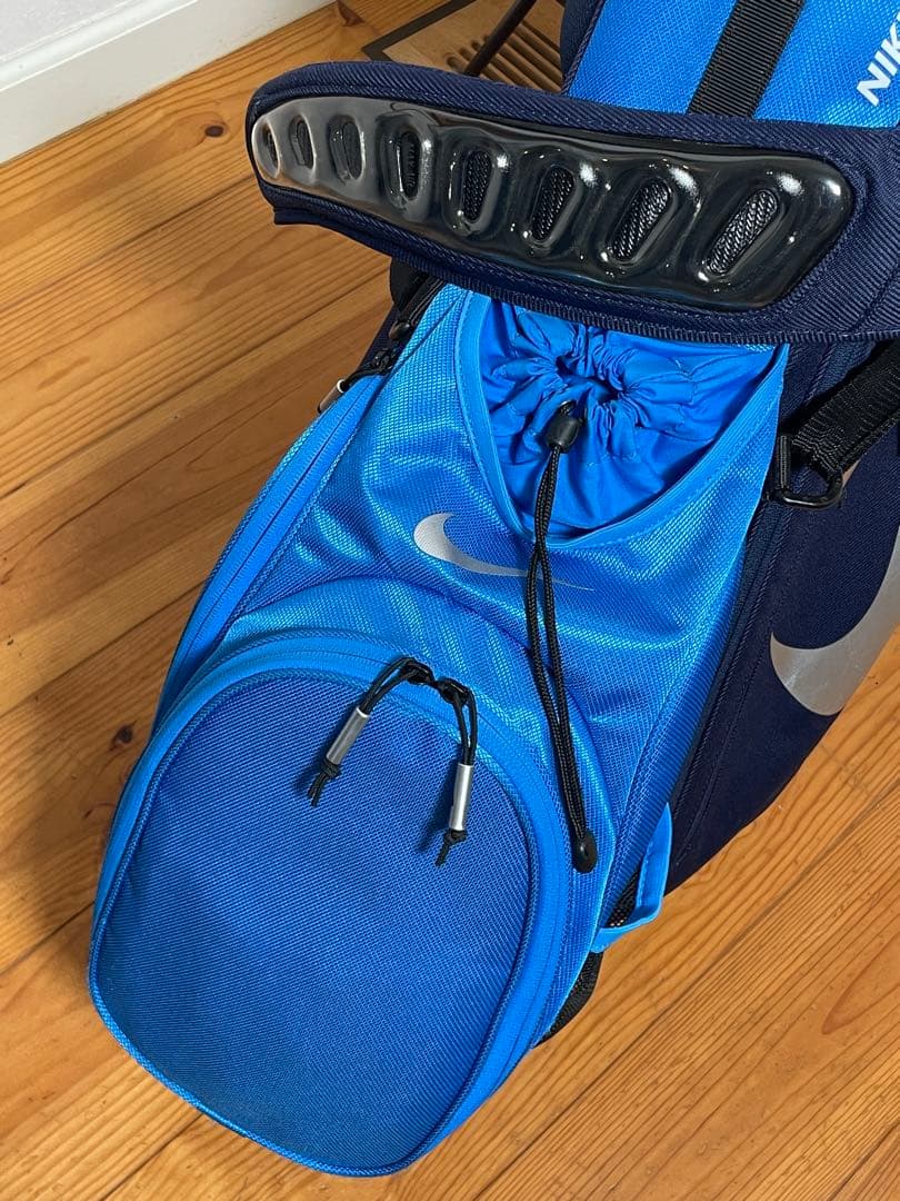 中古　Nike スタンド付きキャディバッグ 青/紺