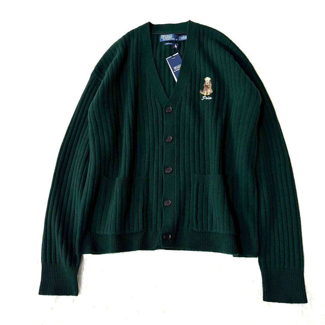 現行モデル✨ポロバイラルフローレン カーディガン ポロレトリバー 新品 25AW