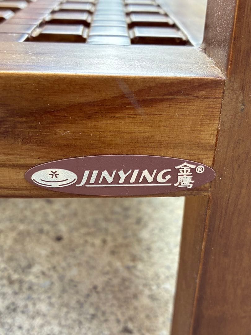 ローテーブル　ローチェア2脚セット　コーヒーテーブル　アンティーク　アジアン