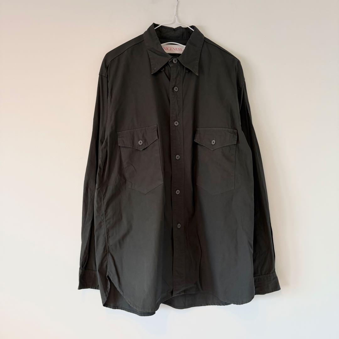 NICENESS VINCENT コットンシャツ L