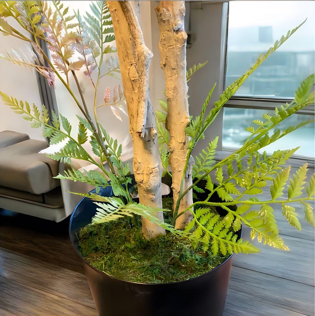 光触媒　人工観葉植物　ウォールグリーン　フェイクグリーン　エバーフレッシュ185