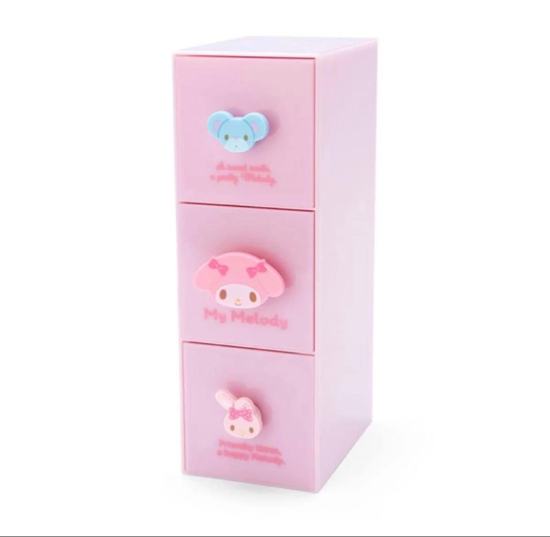 まとめ売り　マイメロディ　スタッキングチェスト　サンリオ　プラチェスト　収納