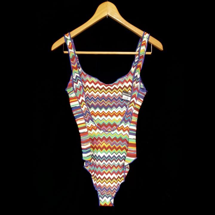 【未使用品】MISSONI/ミッソーニ★ワンピーススイムウェア/水着46
