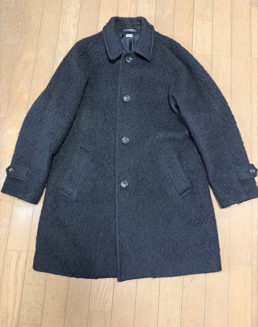 シークエル　sequel モヘアコート　ブラック　Sサイズ　藤原ヒロシ