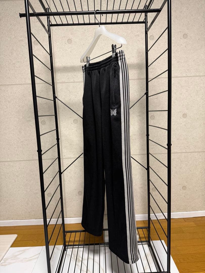 LHP 限定 ニードルストラックパンツ　ブラック S 黒 ストリート モード