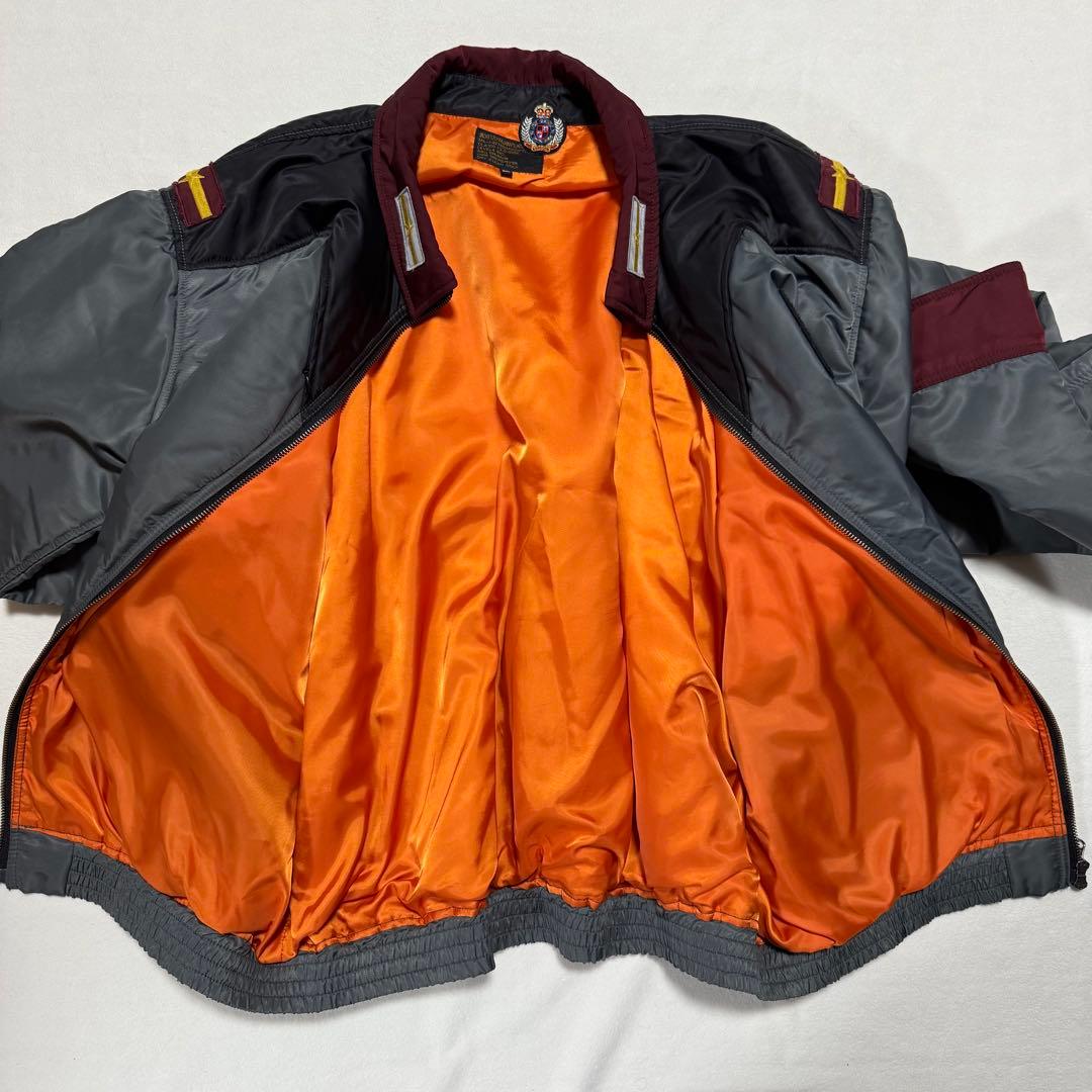 機動戦士ガンダムUC　ロンド・ベル　デザイン　MA-1 ジャケット　XXL