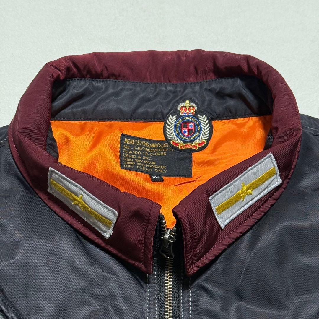 機動戦士ガンダムUC　ロンド・ベル　デザイン　MA-1 ジャケット　XXL