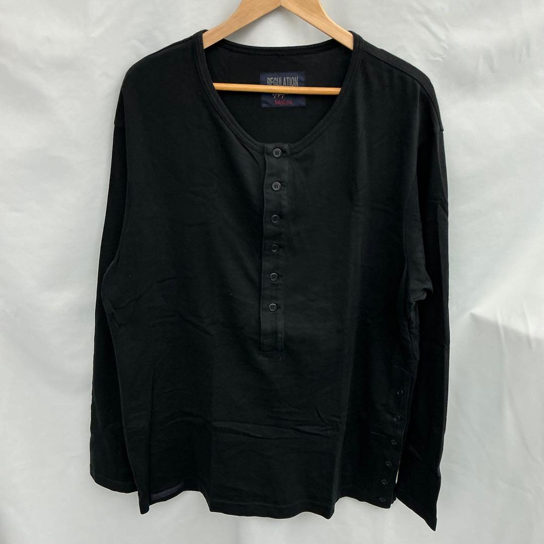 REGULATION Yohji Yamamoto ヘンリーネックTシャツ