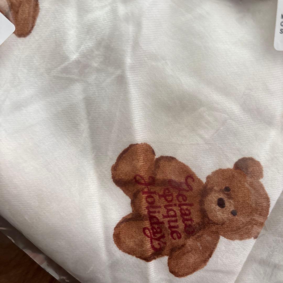 ジェラートピケ✩スノーベアジャガード＆ロングパンツクリスマスラッピング付き