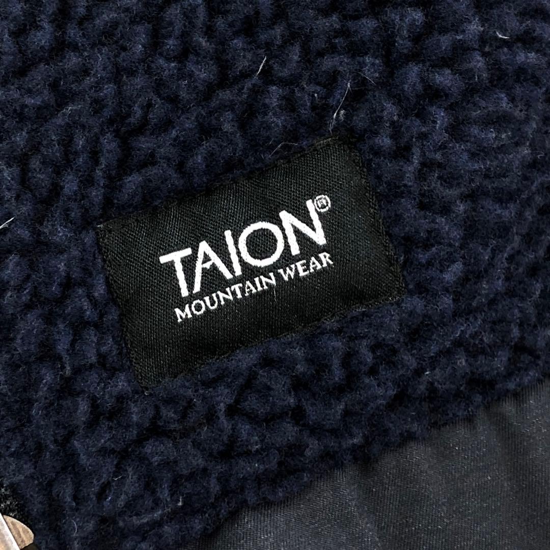 ノーリーズ タイオン別注 リバーシブル キルティング ボア ダウンコート M