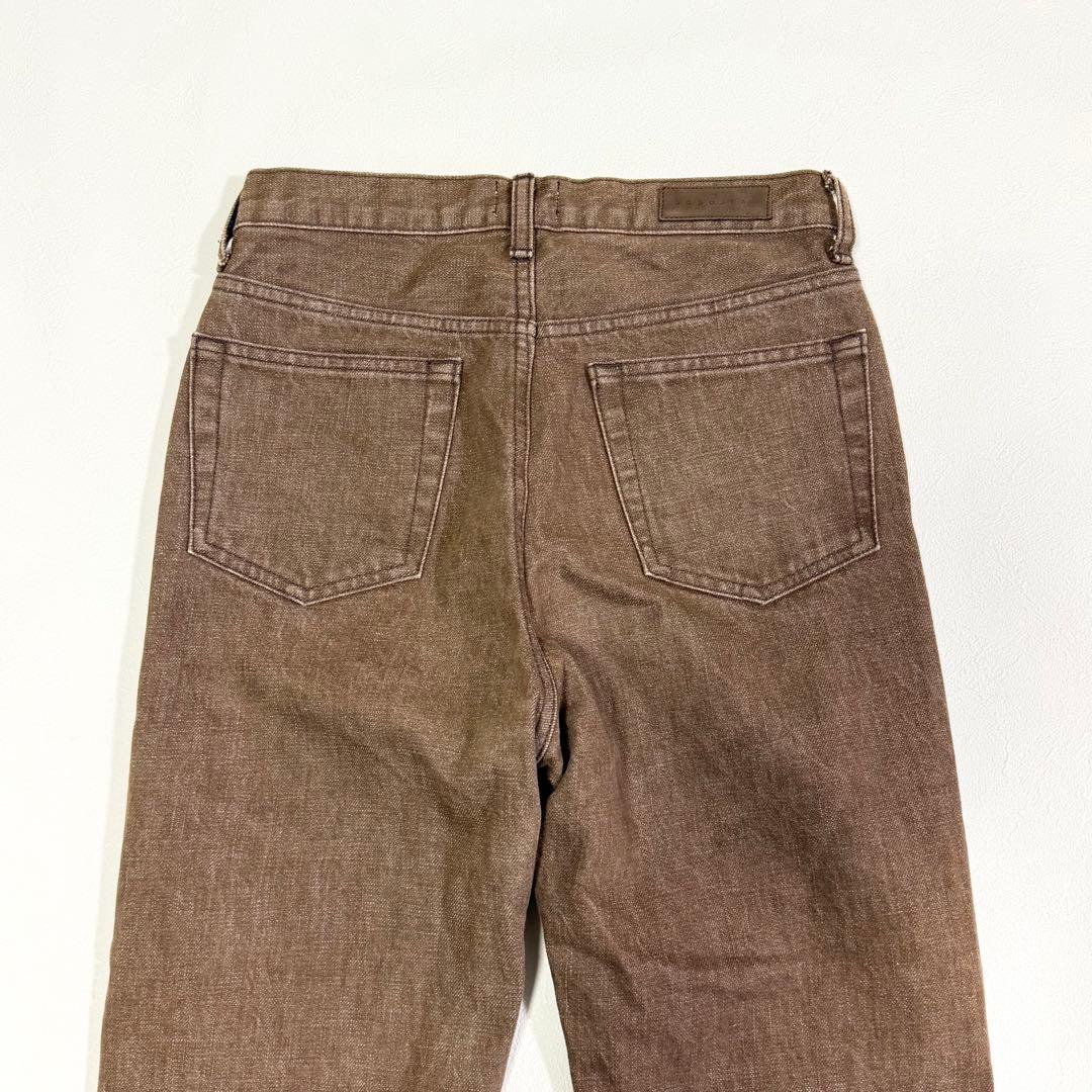 THE SHISHIKUI シシクイ ベーシックジーンズ ブラウン 24