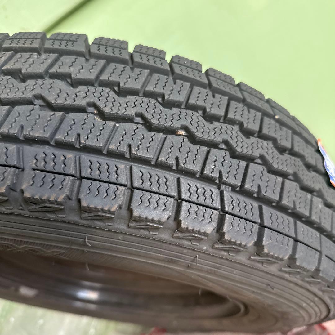 ひ*き様 ★SUZUKI DUNLOP ホイール付きタイヤ 車 145R12 格