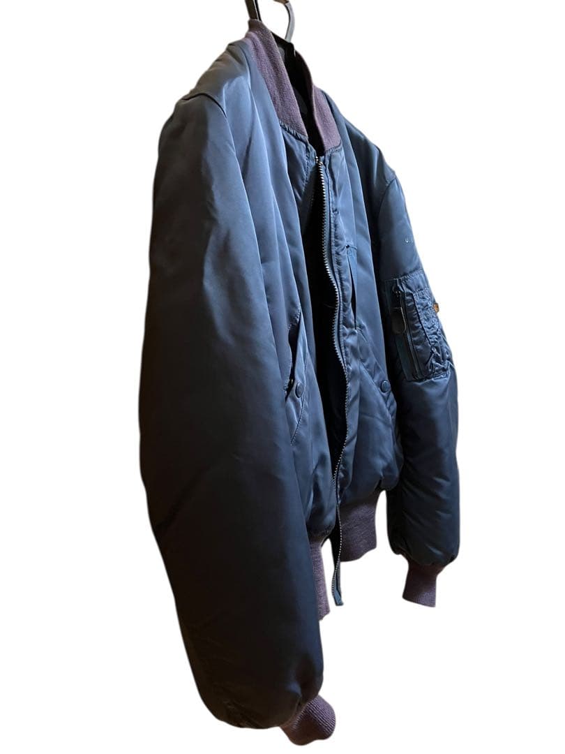 アルファU.S. AIR FORCE vintageMA-1フライトJ Mサイズ