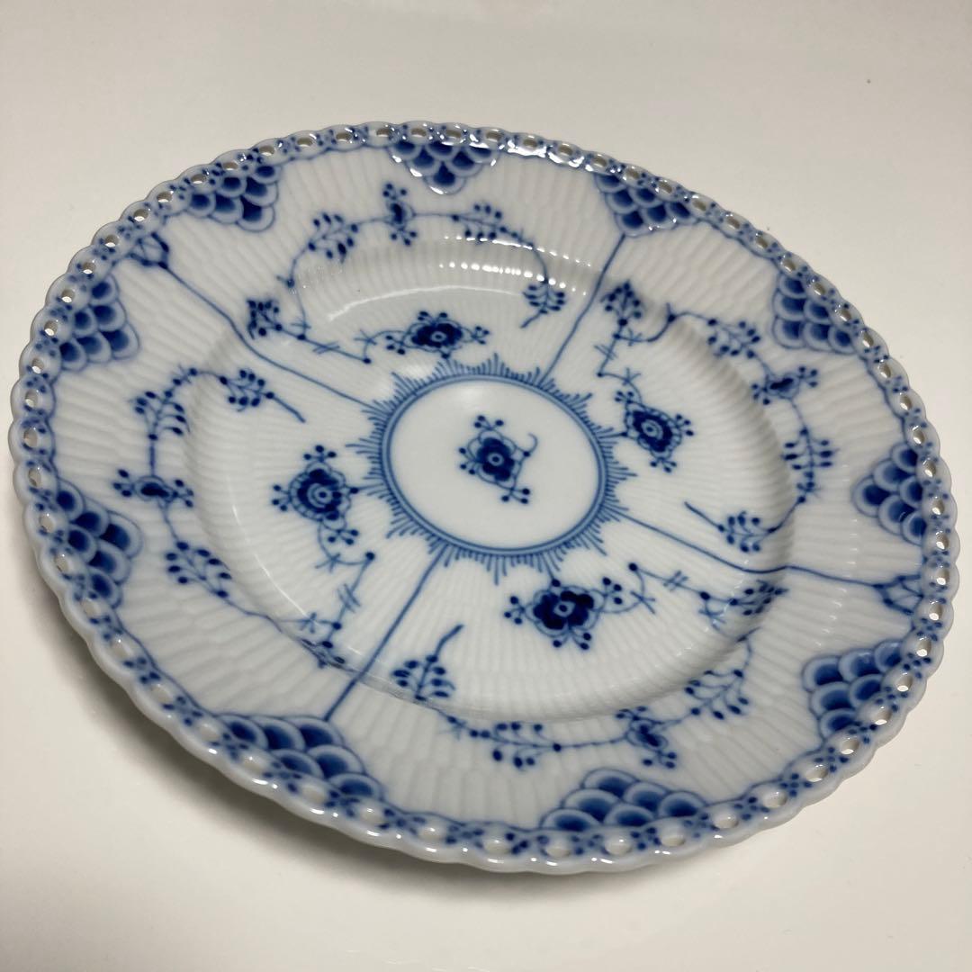 【lucky】ブルーフルーテッド　フルレース　19cm