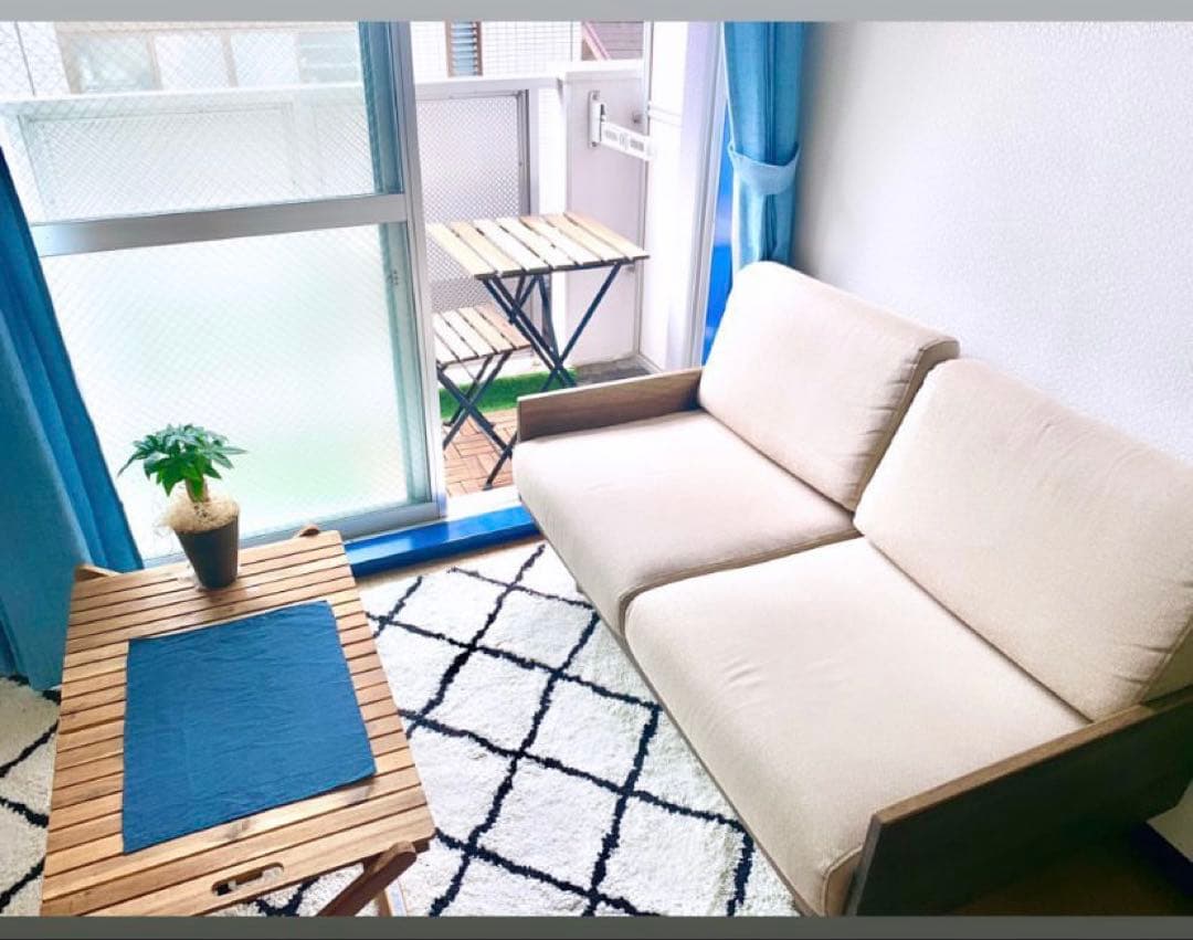 モルト 2人掛けソファ ベージュ