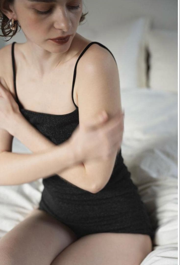 美品 room306 Glitter Side Gather One-piece