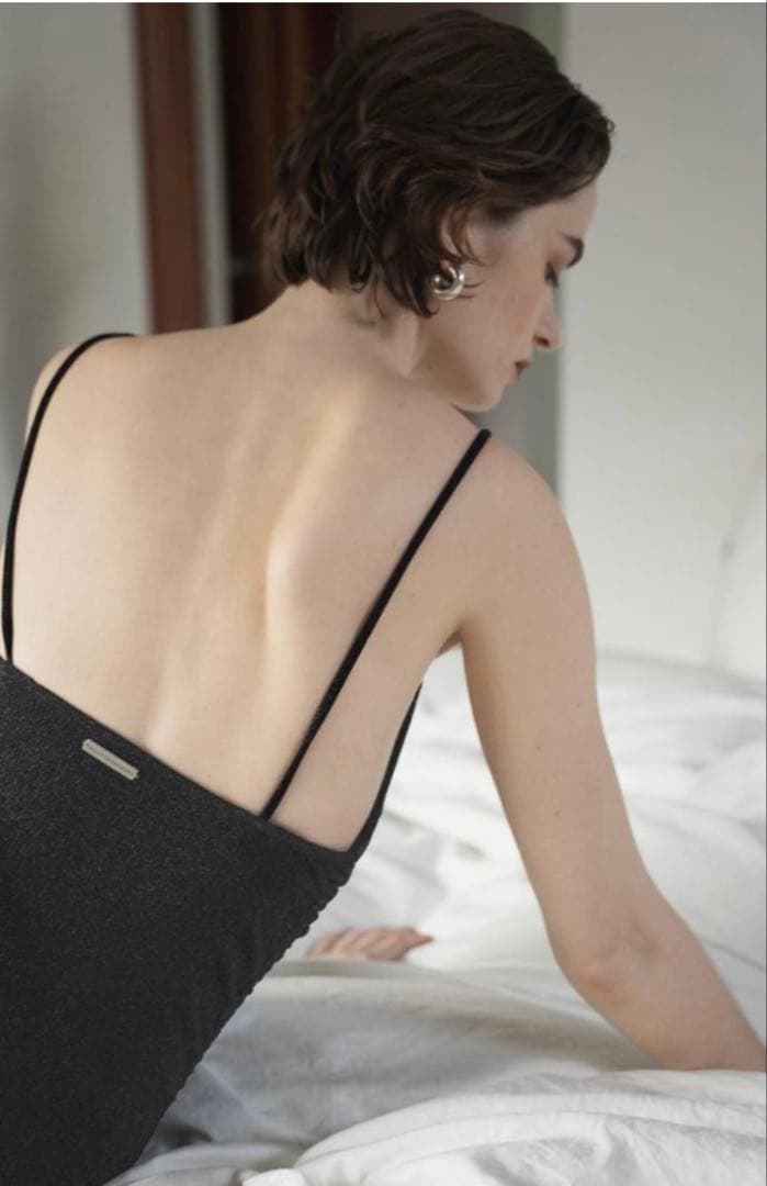 美品 room306 Glitter Side Gather One-piece