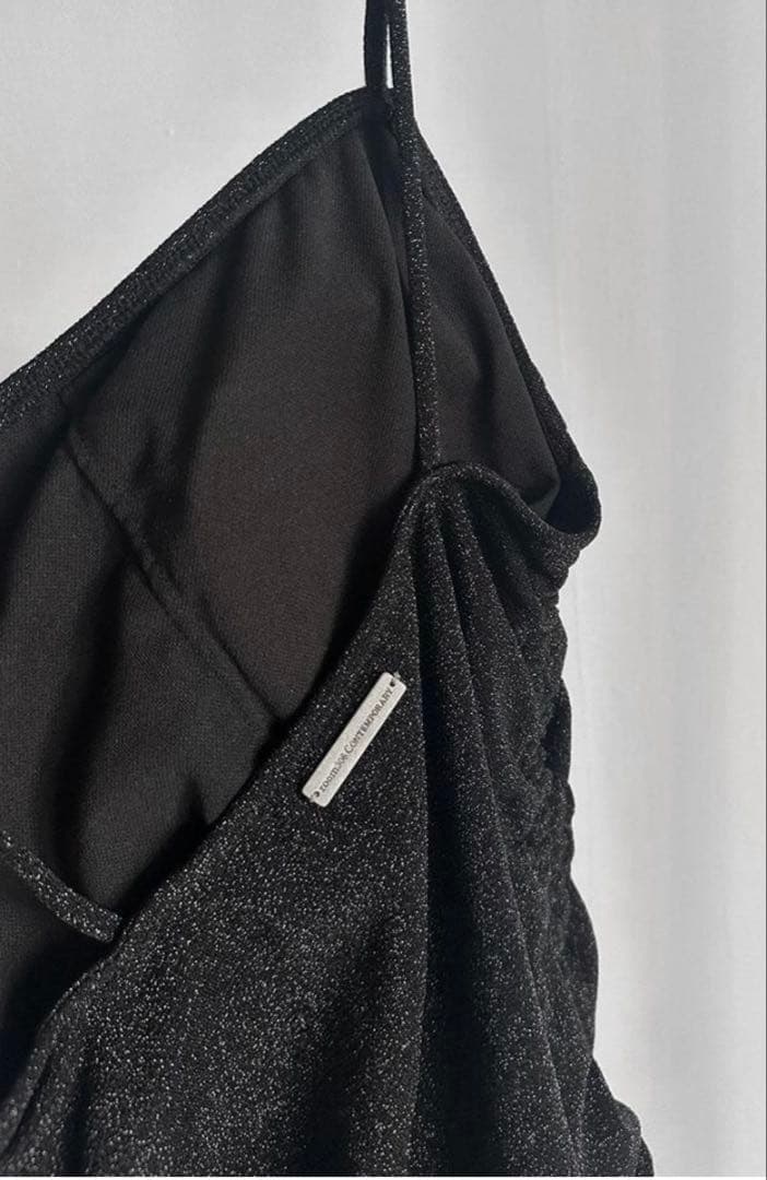 美品 room306 Glitter Side Gather One-piece