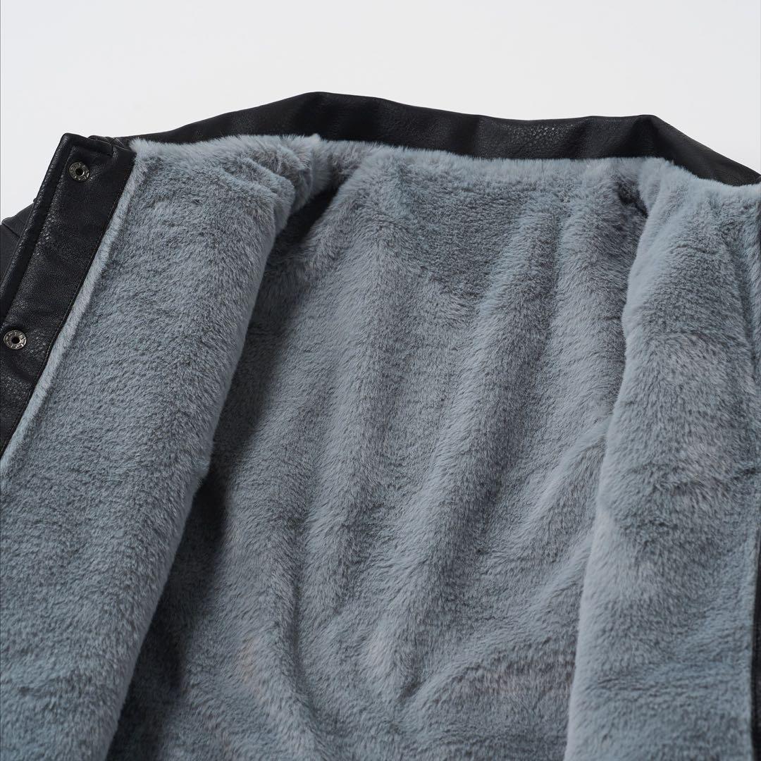 ROLLER FAKE LEATHER COACH JACKET M 木村拓哉