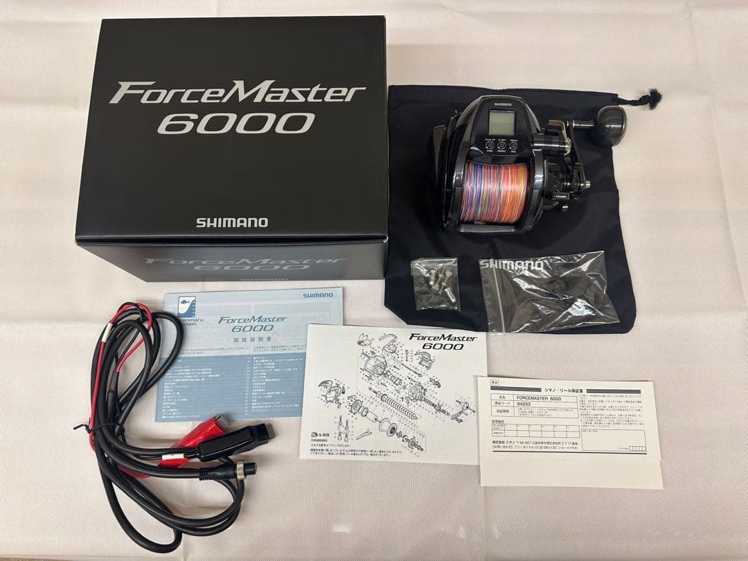 SHIMANO ForceMaster 6000 電動リール