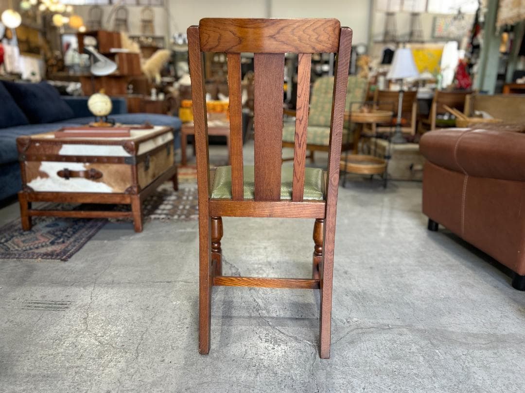 【EUR Vintage②】英国ヴィンテージ / ダイニングチェア｜オーク材